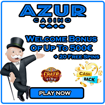 Azur Casino Welcome Bonus