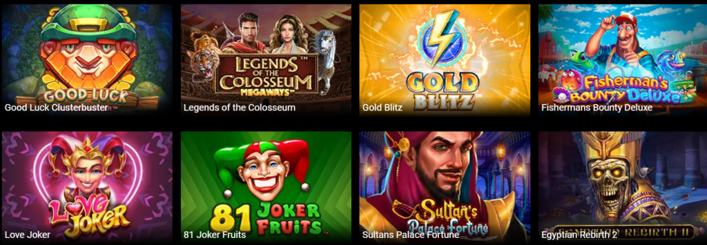 Lucky Thrillz Casino Games