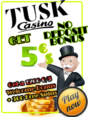 Tusk Casino No Deposit Bonus