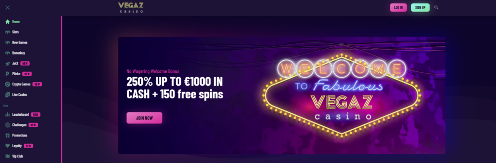 Vegaz Casino The Best Sportsbook