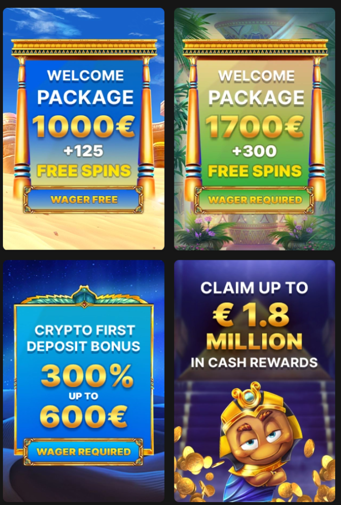 Horus Casino Welcome Bonus 