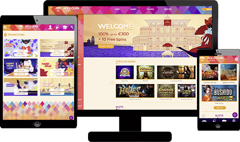 The Arlequin Casino Mobile Gaming Experiance