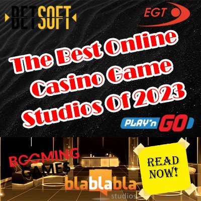 The Best Online Casino Game Studios