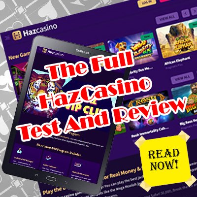 The Full HazCasino Test And Review