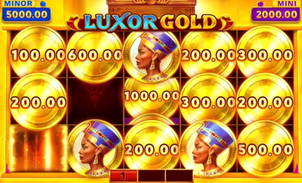 Luxor Gold Hold and Win