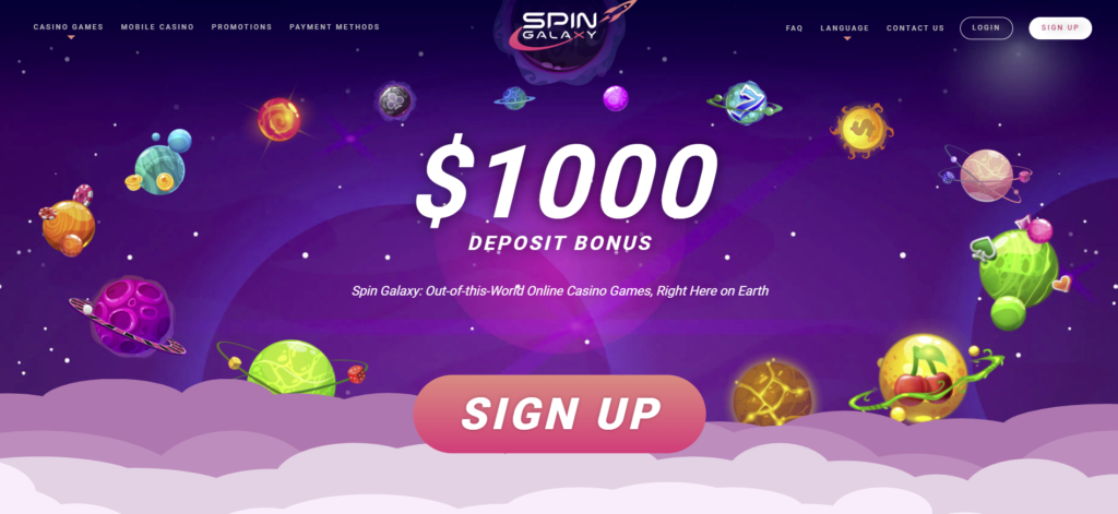 SpinGalaxy Casino Review