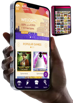 Play at Arlequin Casino on mobile