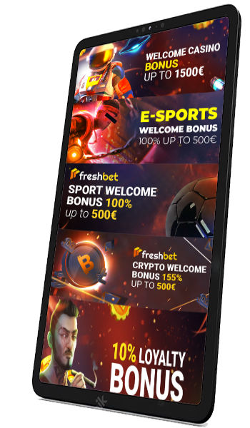 The FreshBet Casino and Sportsbook Welcome Bonus & Casino Promotions 