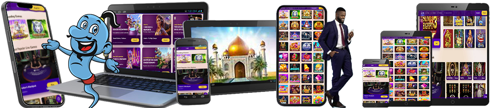Play at Wild sultan Casino on several devices