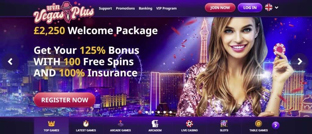 Vegas Plus The Number One Casino in the UK