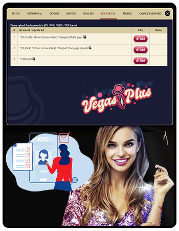 How To Verify Your Account At Vegas Plus Casino?