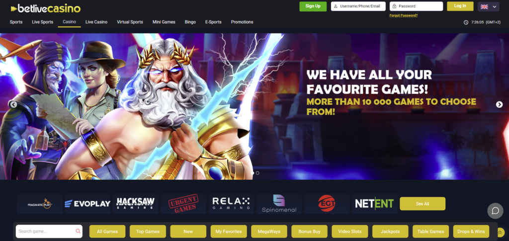 BetLive Casino Review