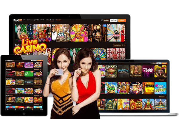 La selezione di giochi da casinò e slot machine del MaxiBet Casino