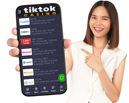 Métodos de pago seguros y confiables en TikTok Casino